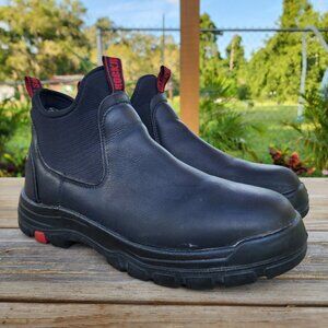 ROCKROOSTER Bakken Mens Size 13 WIDE, Work Boots, Waterproof, AK303 Soft Toe